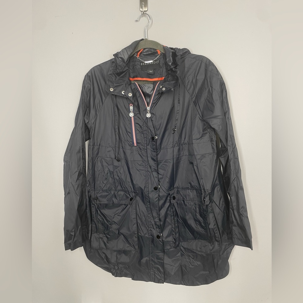 Navy Bernardo Rain Coat